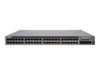 Juniper Networks EX 3300 48T - Switch - 24 x 10/100/1000 + 4 x 10 Gigabit Ethernet / 1 Gigabit Ethernet SFP+ - främre till bakre luftflöde - skrivbordsmodell
