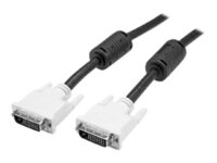 StarTech.com Dual Link DVI Cable - 25 ft - Male to Male - 2560x1600 - DVI-D Cable - Computer Monitor Cable - DVI Cord - Video Cable (DVIDDMM25) - DVI-kabel - dubbel länk - DVI-D (hane) till DVI-D (hane) - 7.6 m - svart - för P/N: BNDDKTCHVPRS, CDP2DVIDP, CDPVDHDMDP2G, CDPVDHDMDPRG, CDPVDHMDPDP, DKT30CHCPD