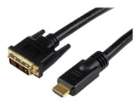 StarTech.com 10m HDMI to DVI-D Cable - M/M - 10m DVI-D to HDMI - HDMI to DVI Converters - HDMI to DVI Adapter (HDDVIMM10M) - adapterkabel - HDMI / DVI - 10 m