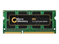 CoreParts - DDR3 - modul - 2 GB - SO DIMM 204-pin - 1066 MHz / PC3-8500 - ej buffrad - icke ECC - för Acer Aspire 3935, 5738, 6935; Aspire Timeline 1810, 3810, 4810; Extensa 5635