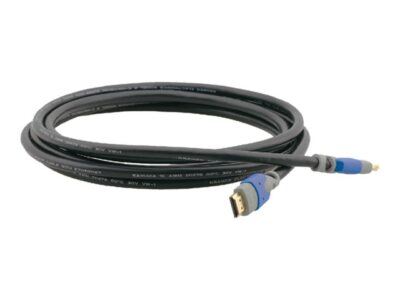 Kramer C-HM/HM/PRO Series C-HM/HM/PRO-10 - Video/ljud/nätverkskabel - HDMI - 28 AWG - 19-stifts HDMI (hane) - 19-stifts HDMI (hane) - 3 m - dubbelt skärmad