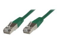 MicroConnect - Nätverkskabel - RJ-45 (hane) till RJ-45 (hane) - 7.5 m - FTP - CAT 6 - grön
