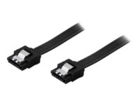 DELTACO SATA-1001 - SATA-kabel - SATA (hona) till SATA (hona) - 50 cm - svart