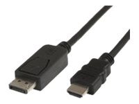 MicroConnect adapterkabel - DisplayPort / HDMI - 3 m