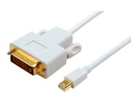 MicroConnect - DisplayPort-kabel - Mini DisplayPort (hane) till DVI-D (hane) - 2 m