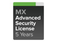 Cisco Meraki MX60 Advanced Security - Abonnemangslicens (5 år) - för Meraki MX60 Cloud Managed Security Appliance