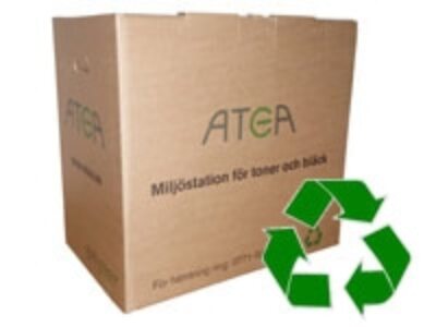 Atea Miljöstation 6-pack Returkartong för förbrukade Lasertoner & Bläckpatroner