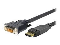 VivoLink Pro - DisplayPort-kabel - DisplayPort (hane) till DVI-D (hane) - 10 m - sprintlåsning, tumskruvar