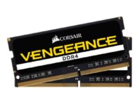 CORSAIR Vengeance - DDR4 - sats - 16 GB: 2 x 8 GB - SO DIMM 260-pin - 2666 MHz / PC4-21300 - CL18 - 1.2 V - ej buffrad - icke ECC