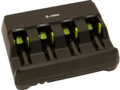 Zebra 4-slot battery charger - batteriladdare