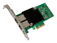 Intel Ethernet Converged Network Adapter X550-T2 - Nätverksadapter - PCIe 3.0 x4 låg profil - 10Gb Ethernet x 2