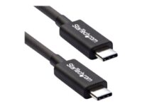 StarTech.com 2m Thunderbolt 3 (20Gbps) USB C Cable / Thunderbolt USB DP - Thunderbolt-kabel - USB-C till USB-C - 2 m