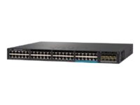 Cisco Catalyst 3650-12X48UQ-S - Switch - L3 - Administrerad - 36 x 10/100/1000 (UPOE) + 12 x 100/1000/2.5G/5G/10G (UPOE) + 4 x 10 Gigabit SFP+ (upplänk) - skrivbordsmodell, rackmonterbar - UPOE (660 W)