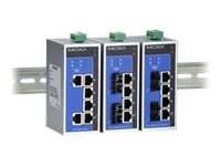 Moxa EtherDevice Switch EDS-P206A-4PoE-T - switch - 6 portar - ohanterad