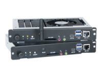 NEC OPS Slot-in PC - Model B - digitalskyltningsspelare - Intel Celeron - RAM 4 GB - SSD - 32 GB - Windows 7 Embedded - svart