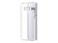 Tolerate TPU CASE - Baksidesskydd för mobiltelefon - gummerad termoplastisk polyuretan - transparent - för Samsung Galaxy S8