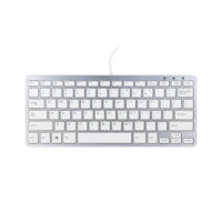 Compact Keyboard (NORDIC)White QWERTY, wired. Win. & Linus