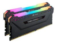 CORSAIR Vengeance RGB PRO - DDR4 - sats - 16 GB: 2 x 8 GB - DIMM 288-pin - 3200 MHz / PC4-25600 - CL14 - 1.35 V - ej buffrad - icke ECC - svart