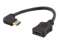 DELTACO HDMI-21C - HDMI-adapter - 20 cm