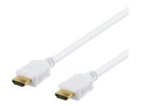 DELTACO HDMI-1010AD - HDMI med Ethernet-kabel - 1 m