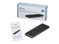 i-Tec MySafe - förvaringslåda - M.2 Card - USB 3.1 (Gen 2)
