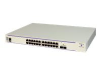 Alcatel-Lucent OmniSwitch 6450-P24 - Switch - L3 - Administrerad - 24 x 10/100/1000 (PoE+) + 2 x SFP+ - PoE+