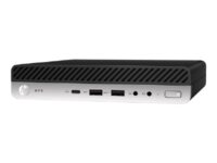 HP Retail System MP9 G4 - mini-desktop - Core i3 8100T 3.1 GHz - 4 GB - SSD 128 GB