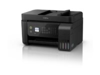 Epson EcoTank ET-4700 - Multifunktionsskrivare - färg - bläckstråle - A4/Legal (media) - upp till 10 sidor/minut (utskrift) - 100 ark - 33.6 Kbps - USB, LAN, Wi-Fi - svart