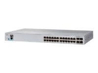 Cisco Catalyst 2960L-SM-24TQ - Switch - smart - 24 x 10/100/1000 + 4 x 10 Gigabit SFP+ (upplänk) - skrivbordsmodell, rackmonterbar