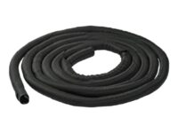 StarTech.com 15' (4.6m) Cable Management Sleeve, Flexible Coiled Cable Wrap, 1-1.5" diameter Expandable Sleeve, Polyester Cord Manager/Protector/Concealer, Black Trimmable Cable Organizer - Cable & Wire Hider (WKSTNCM2) - kabelskydd
