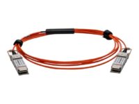 Pro Optix - 400GBase-AOC direct attach cable - QSFP-DD till QSFP-DD - 30 m - fiberoptisk - Active Optical Cable (AOC) - orange