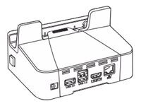 Zebra Rugged Communication and Charge Cradle - Dockningsstation - USB / Ethernet - för Zebra ET51, ET51 Integrated Scanner Kit, ET56, ET56 Enterprise Tablet