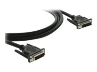 Kramer CLS-DM/DM Series CLS-DM/DM-3 - DVI-kabel - dubbel länk - DVI-D (hane) till DVI-D (hane) - 90 cm - formpressad, tumskruvar