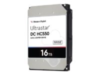 WD Ultrastar DC HC550 WUH721816ALE6L1 - Hårddisk - krypterat - 16 TB - inbyggd - 3.5" - SATA 6Gb/s - 7200 rpm - buffert: 512 MB - Self-Encrypting Drive (SED), TCG Enterprise