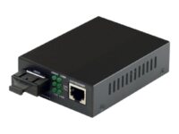 Pro Optix PRO-CNV-GE-MM - Fibermediekonverterare - GigE - 1000Base-SX, 1000Base-T - RJ-45 - upp till 500 m