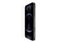 Belkin ScreenForce UltraGlass - Skärmskydd för mobiltelefon - glas - för Apple iPhone 12, 12 Pro