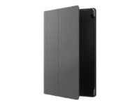 Lenovo Folio Case - Skyddsfodral vikbart fodral för surfplatta - polyuretan - svart - 10.1" - för Smart Tab M10 HD (2nd Gen) with Google Assistant; Tab M10 HD (2nd Gen)