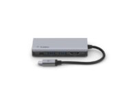 Belkin CONNECT 4-in-1 hubbadapter för flera portar - USB-C - HDMI