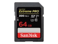 SanDisk Extreme Pro - Flash-minneskort - 64 GB - UHS-II U3 / Class10 - 1733x/2000x - SDXC UHS-II