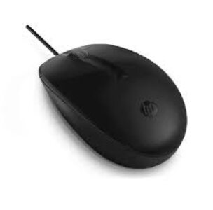 HP 125 - Mus - kabelansluten - USB - svart