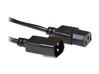 MicroConnect - förlängningskabel för ström - IEC 60320 C14 till IEC 60320 C13 - 10 m
