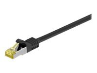 MicroConnect nätverkskabel - 50 cm - svart