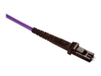 Black Box Laser-Enhanced Patch Cable - Patch-kabel - SC-läge (multi-mode) (hane) till SC-läge (multi-mode) (hane) - 5 m - fiberoptisk - 50/125 mikron - OM3