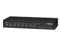 Black Box ServSwitch DT Dual-Head DVI USB - omkopplare för tangentbord/video/mus/ljud/USB - 8 portar