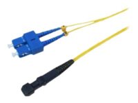 MicroConnect - Nätverkskabel - SC enkelläge (hane) till MT-RJ enkelläge (hane) - 7 m - 2 mm - fiberoptisk - duplex - 9 / 125 mikrometer - OS1/OS2 - halogenfri - gul