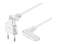 MicroConnect - strömkabel - IEC 60320 C7 till Eurokontakt - 3 m