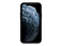 LifeProof SEE - Baksidesskydd för mobiltelefon - 50 % återvunnen plast - svart kristall - för Apple iPhone 11 Pro