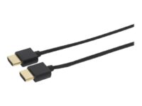 MicroConnect HDMI-kabel med Ethernet - 1 m