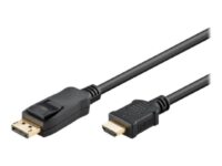 MicroConnect adapterkabel - DisplayPort / HDMI - 50 cm