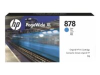 HP 878 - cyan - original - PageWide XL - bläckpatron